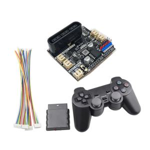 PS2 컨트롤러용 무선 게임패드, 4 채널 모터 드라이버 서보 확장 보드, 아두이노 UNO R3 메카넘 휠 로봇용