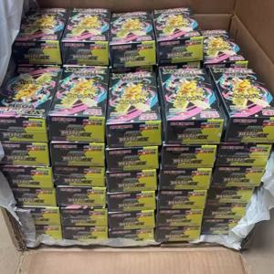 KaYou 오리지널 M2a 포켓몬 Ptcg 골든 박스 일본어판 카드 부스터 팩 M2a 트레이딩 수집용 생일 선물 장난감