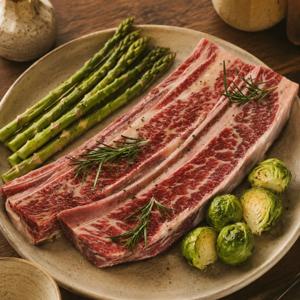 바라던 미국산 기름손질 잘된 우대갈비 1kg 2팩 소스3종 포함