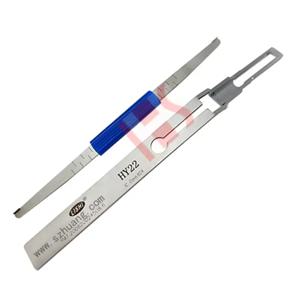 HY22 터보디코더 락픽 자동차 플립 블라인드 터치 락픽 리시 (강철 소재 열쇠공 용품) 073001-24