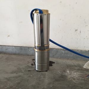 WSDS 2200W AC/DC 자동 전환기 태양광 심정용 수중 펌프 (농업용 관개, ZSCO 컨트롤러 포함)
