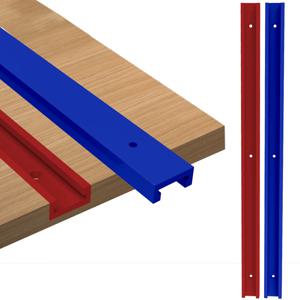 T30 알루미늄 T-트랙 & T-슬롯 시스템 (30-50cm) |   테이블쏘 및 라우터 테이블용 마이터 게이지 및 지그용 다중 길이 키트