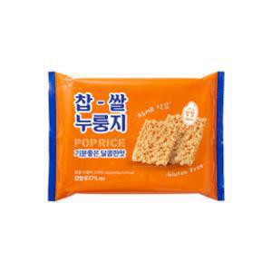 찹쌀 누룽지 쌀과자 스낵 스위트 300g(25g x 12봉) 5팩 개별포장
