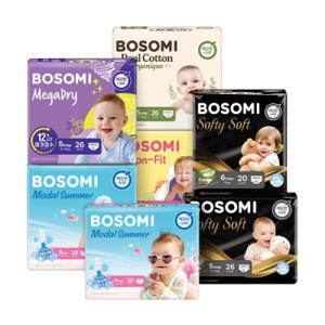 (체험팩)보솜이 모달썸머/소프티소프트/액션핏/메가드라이/리얼코튼 팬티 기저귀 모음전 /2개이상1000원할인
