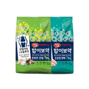 하림펫푸드 밥이보약 DOG 튼튼한 관절3.4kg+든든한 면역3.4kg