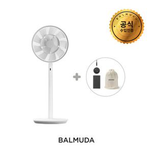 [공식수입원] 발뮤다 그린팬S 선풍기 그레이/블랙+배터리&독 패키지 EGF-1800 *전용보관백 증정*