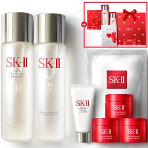 [백화점][에스케이투] (G특별) SK-II sk2 에스케이투 피테라에센스230ml + 클리어로션230ml 세트 (+매직베어 기프트 증정)