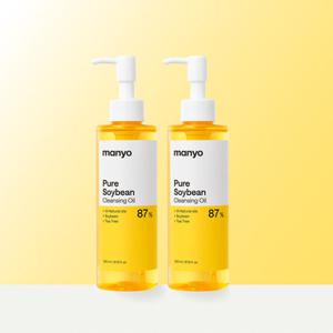 [2,200만개 판매] 마녀공장 퓨어 소이빈 클렌징 오일 200ml x2