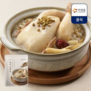 [아워홈] 들깨 삼계탕, 녹두 삼계탕 800g x 3개 中 택2(총 6개)