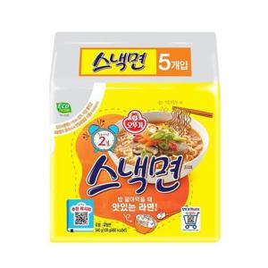 [오뚜기]오뚜기 스낵면 108gX5입 멀티팩 (37561076)