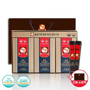 [고려인삼유통] 홍삼 가득 담은 6년근 골드스틱 12g x 60포