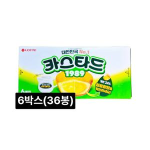 롯데 카스타드 138g(6봉) x 6박스