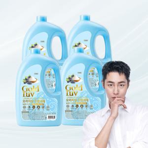 오리지널 베이킹소다&구연산 주방세제 포도향 용기 3.2L 4개