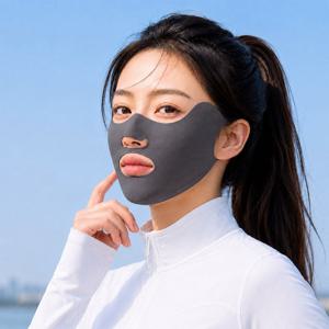 여름 스포츠 마스크 얼굴 턱선 햇빛 가리개 자외선 차단 등산 골프 산책 페이스 커버