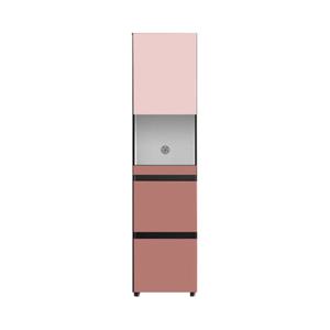 모던투톤 키큰 틈새 주방 밥솥다이 서랍 수납장 450(13색) 보조 부엌 높은
