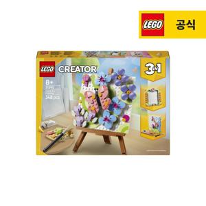 크리에이터 31390 플라워 아트 데코 그림