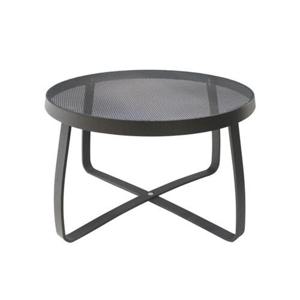 야외보관편한 다크그레이 스틸 가든 정원 티테이블(59cm) 펜션 퍼니처 마당