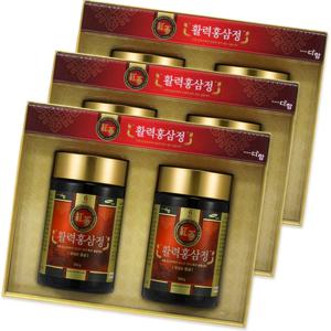 6년근 활력홍삼정 500g 3팩