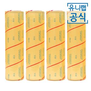 테이팩스 대용량 영업용랩 업소용랩 45cm 500M X 4개
