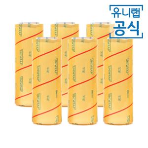 테이팩스 대용량 영업용랩 업소용랩 35cm 500M X 6개