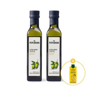 [올레샷]엑스트라버진 올리브오일 250mL X 2 + NFC 착즙 레몬즙 330ml(증정)