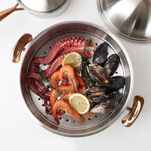 베쎄머 오리진 인덕션 316 스텐 통5중 스티머(찜기) 28cm