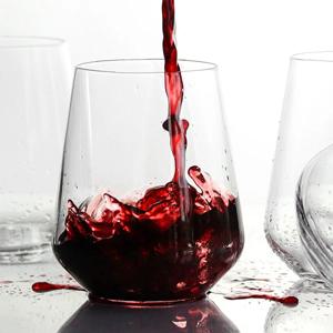 루이지 인알토우노 스템리스위스키잔_425ml 와인잔 물잔