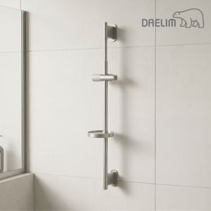 가변형 샤워기 거치봉 슬라이드바 니켈 무광 DL-S4116LN