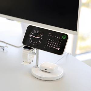 WDS150 3in1 맥세이프 25W 초고속 무선충전기 무드등