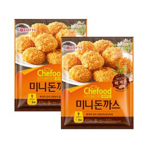 쉐푸드 미니돈까스 870gx2개
