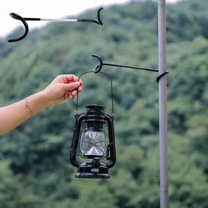 양방향 돼지꼬리 행거 투웨이 캠핑 랜턴걸이 텐트 차박 스탠드걸이