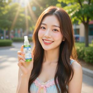 TEMU 바이향 더위 해결 열 케어 시원한 아이스 쿨링 민트 스프레이 100ml