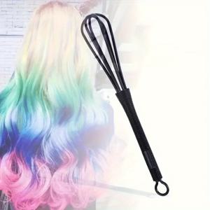 TEMU WanMei 전문가용 헤어 컬러 믹싱 도구 1개/10개, 이발사 및 가정용 DIY 염색에 적합, 고른 발림 디자인의 내구성 있는 플라스틱 믹서, 살롱 및 가정용, 헤어 염색약 혼합기, 유럽 스페셜 시리즈 도구