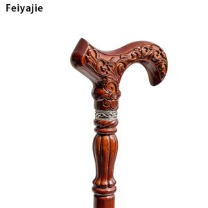 TEMU Feiyajie 레트로 벚나무 공예 지팡이 손잡이 미끄럼 방지 스태프 95Cm 할로윈 파티 런웨이 장식 지팡이, 코스프레 & 파티용