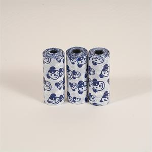 두꺼운 강아지 배변 봉투 60매 4롤, 랜덤 스타일 두껍고 귀여운 강아지 배변 봉투, 배변물 수거 봉투, 선택 가능한 다양한 향, 다양한 색상의 귀여운 조합, 모든 종류의 반려동물 배변물 청소에 적합, 편리한 반려동물 청소 용품