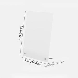 TEMU 소형 세로형 메탈 보드 세트 (1.2mm 두께 간판 + 액세서리 3개). 자석용 메탈 보드, 마그네틱 보드, 마그네틱 게시판, 사무실, 미용실, 액세서리 매장 장식용으로 이상적