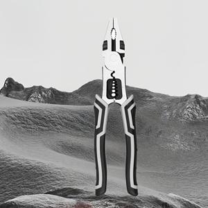 다기능 와이어 플라이어, 크롬-바나듐 제조, 산업용 수준의 내구성. 압착, 스트리핑, 절단 기능을 하나로 결합. 가정용 및 자동차 수리를 위한 필수 공구.