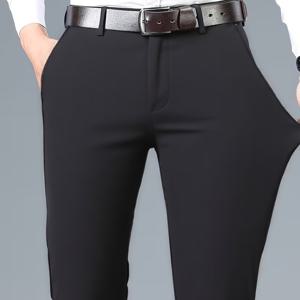 TEMU 신상 올 시즌 남성용 비즈니스 캐주얼 바지, 사무실 비즈니스 협상, 기업 업무 유니폼, 주름 방지 통기성 쾌적, 봄/여름 신상 남성용 프로페셔널 드레스 팬츠, 남편/아버지를 위한 선물, 올 시즌 착용