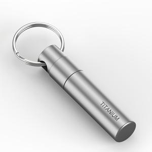 TEMU 1pc 티타늄 합금 SIM 카드 추출 도구 키체인, 다기능 전자 리셋 키링, 남녀 공용 선물, 스포티한 스타일