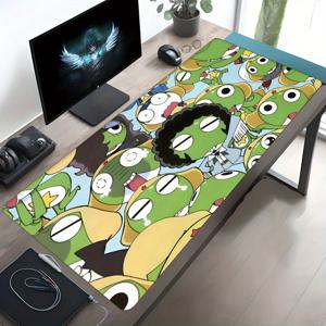 TEMU 케로로 4 미끄럼 방지 고무 바닥 마우스 패드, 매끄러운 표면 스타일리시하고 편안한, PC 게이머 및 전문가를 위해 특별 설계된 게이밍 마우스 패드 액세서리