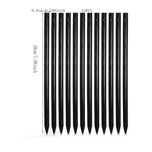 TEMU 12개입 팩 12개 / 베트남 스타일 젓가락 번클 - 빈티지 나무 머리핀 & 연필핀, 여성용, 땋은 머리, 번, 포니테일, �ัพ도용 구멍이 있는 장식용 헤어스타일 홀더
