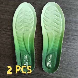 TEMU 2개입 4D 가을 구름 기술 스포츠 깔창 남녀공용 부드럽고 통기성 좋은 고탄성 충격 흡수 러닝화 패드 라텍스 마사지 깔창