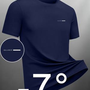 TEMU 남성용 속건성 경량 통기성 운동용 티셔츠 - 흡습성 성능 반팔 크루넥 헬스복 상의, 달리기, 운동, 여름 훈련, 캐주얼웨어에 적합, 기계 세탁 가능