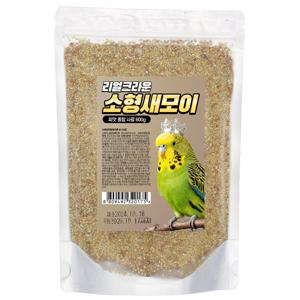 TEMU 리얼크라운 소형 새모이 600g ( 잉꼬 십자매 핀치 문조 새사료 )