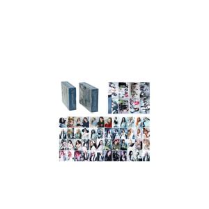TEMU 55매 I-LL-I-T 양면 LOMO 사진 스티커 시트 | 생생한 디자인, 다이어리, 스크랩북 장식, 방 사진 벽에 적합 | 팬 및 수집가를 위한 완벽한 휴일 선물