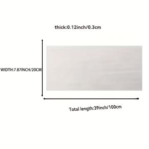TEMU 1개 이지컷 에어 필터 재료 - 흰색 퍼피 PP 소재, 고효율 먼지 및 애완동물 털 여과용, AC 벤트/팬/윈도우 유닛 호환, 알레르겐 감소, 반려인 친화적, 팬 필터레이션 | 청결한 미학 | 폴리프로필렌 원단, 가정용 에어 필터