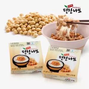 평창나또 노란콩나또60(50g 60개) / 콩 100