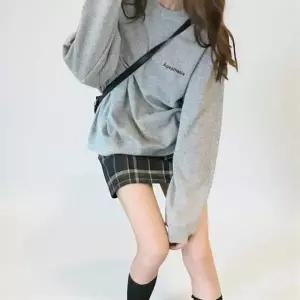 맨투맨 여성 루즈핏 오버핏 긴팔 티셔츠 데일리 홈웨어