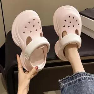 [라일리] Rly 러블리 가벼운 6cm 키높이 샌들 슬리퍼