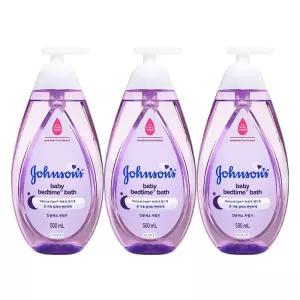 존슨즈 베이비 바스 베드타임 500mL x 3개